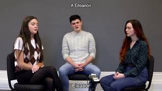 Séamus and Caoimhe Uí Fhlatharta feat Malinda “Eileanóir na Rún” 2021 [upl. by Lletnom]