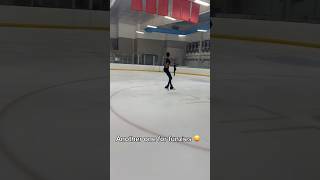 FINALLY LANDED IT figureskating figureskater skatingjump [upl. by Calabresi807]