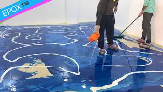 LEARN METALLIC EPOXY INSTALLATION [upl. by Airetak]