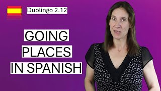 Duolingo Spanish lesson ASK FOR DIRECTIONS  Section 212 Get talking Spanish that makes sense [upl. by Dolph269]