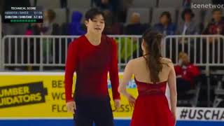 Maia and Alex Shibutani US Nationals 2018 FD Icenetwork [upl. by Teragram507]