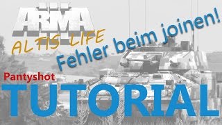 Tutorial Fehler beim Joinen auf Arma 3 Servern [upl. by Limoli]