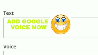 ADD GOOGLE VOICE IN YOUR VIDEO NOW [upl. by Nnaeilsel]