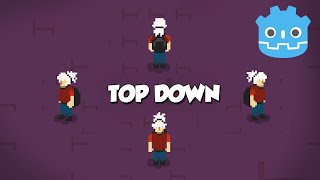 Godot 4 Top Down Movement Tutorial  Learn Godot in 20 Minutes  Make Your First Game in Godot [upl. by Llenra745]