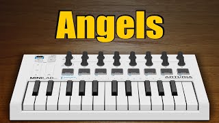 2Octave Music  Angels Love Is The Answer  Arturia Minilab [upl. by Moorish]