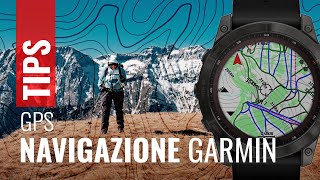 NAVIGAZIONE CON GPS GARMIN come non perdersi durante i trekking [upl. by Maurise]