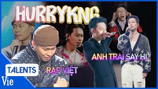 HURRYKNG thay đổi ngoạn mục từ cậu bé rụt rè Rap Việt thành soái ca đầy tự tin tại Anh Trai Say Hi [upl. by Roxine133]