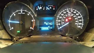 Programming in new instrument cluster and correcting the mileage on 2012 Ford Ranger [upl. by Inaffyt]