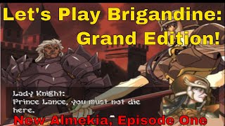 Lets play Brigandine Grand Edition Episode 1 [upl. by Arodoet]