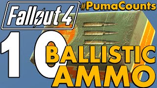 Top 10 Worst to Best Ballistic Ammo Types in Fallout 4 PumaCounts [upl. by Hamilah763]