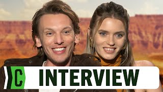 Jamie Campbell Bower amp Abbey Lee Horizon An American Saga — Chapter 1 Interview [upl. by Kronfeld206]