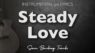 Steady Love  Acoustic Karaoke with Lyrics India Arie [upl. by Samford168]