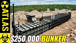 Installing a 250000 BUNKER under a BARN [upl. by Ardiedal498]