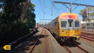 Real time train journey  Parramatta to Central Express  Slow TV [upl. by Gavriella]