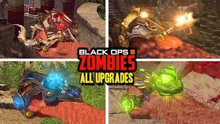 How To BuildUpgrade All 4 Gauntlets quotAncient Evilquot  Black Ops 4 Zombies Easter Egg Tutorial [upl. by Letsyrk335]