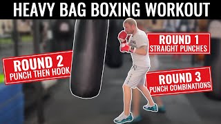 The Perfect Heavy Bag Boxing Workout for Beginners w Olympic Boxer [upl. by Blisse]