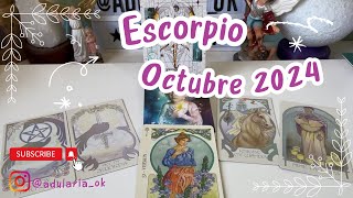 Escorpio Octubre 2024 Pasión y amor ❤️🔥Tarot trabajo y amor escorpio tarot [upl. by Atnamas]