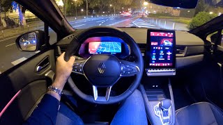 New RENAULT SYMBIOZ 2025  NIGHT POV test drive amp REVIEW Iconic [upl. by Ahsinam]