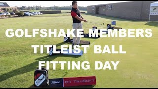 Titleist Ball Fitting  The results might surprise you [upl. by Sarid734]