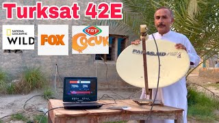 Turksat 42E Latest Update 2672024 [upl. by Adyam147]