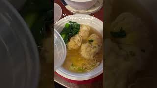 🍜 Hong Kong 🇭🇰 Style Wonton Noodles 🥢 Soup 🥣 [upl. by Yrkcaz]