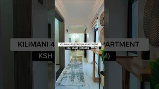 Kilimani 4 bedroom 14600000 realestate youtubechamps property apartmenttour hometour [upl. by Ardnikat571]