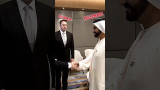 When Billionaire  Elone Musk  Meet Trillionaire  Dubai King [upl. by Sikorski974]