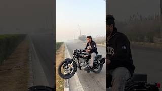 Modified Bullet 🖤🔥🔥 modifiedbullet bullet royalenfield bullet350 viralvideo shorts [upl. by Iatnohs]