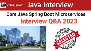 Spring Boot Interview Questions 2023  Java Spring Boot Microservice interview experience  Fresher [upl. by Torey802]