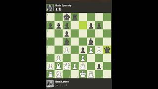 bent larsen 01 borris spassky [upl. by Tarabar]