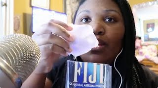 ASMR Instant Freeze Fiji Water Bottle  Powdery Chunks  No Talking ❄️💧 [upl. by Gabrila]