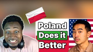 Why Are So Many Americans Moving to Poland  FIRST TIME REACTION [upl. by Daryn351]