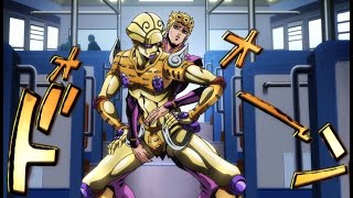 All JoJos Bizarre Adventure poses from Golden Wind part 1 video [upl. by Canning]