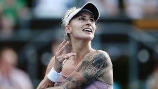 Polona Hercog Match Point Fabulous  İstanbul Cup 2018 Semi Final Match [upl. by Taka576]