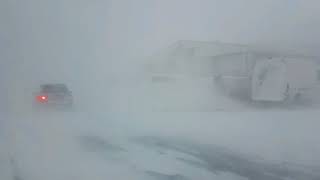 Extreme snow storm blizzard over Reykjavik Iceland [upl. by Nahtnahoj134]