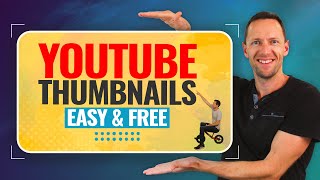 How To Make a YouTube Thumbnail  Easy amp Free UPDATED [upl. by Helge]