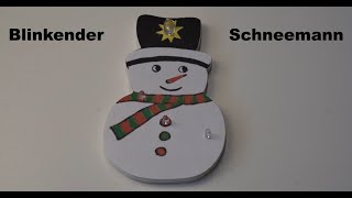 Weihnachtliches Löten 2024 Blinkender Schneemann [upl. by Sandye]