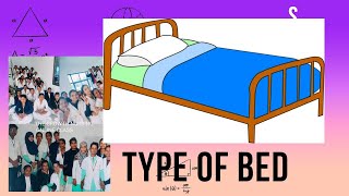 Type of bed fundamental of nursing [upl. by Ecar]