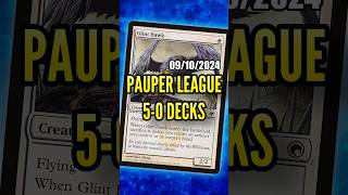 UNDEFEATED MTG Pauper League Decklists 20241009 davidroyale pauper paupermtg [upl. by Waldemar]