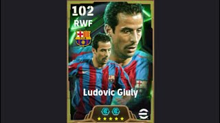 Ludovic Giuly 102 Player Progression in Efootball 2024 [upl. by Nissy788]