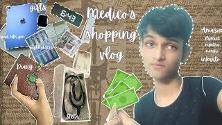 What did a NEW MEDICO buy📚🩺  Shopping Haul🛍️ Medicovlogs⚕️ [upl. by Prouty]