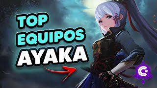 ✅TOP EQUIPOS de AYAKA ❄  1 Team Troll  Genshin Impact [upl. by Eceinal423]