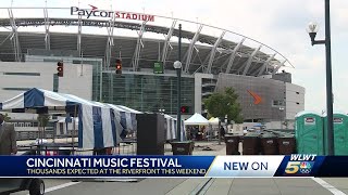 Cincinnati Music Festival returns this weekend What to know about 3day event [upl. by Sherburn913]