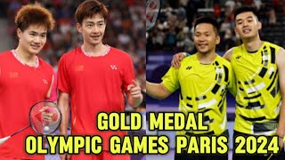 LiangWang CHN VS leeWang TPE Live Score Gold Medal Badminton Olympic Games Paris 2024 [upl. by Yelyab]