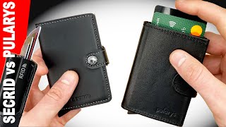 SECRID Wallet vs Pularys  Best RFID Mini Wallets Review [upl. by Anecuza]