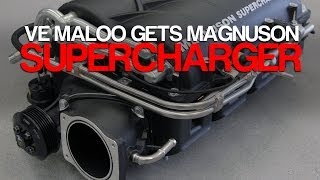 Magnuson 2300 Supercharger upgrade on HSV VE Maloo [upl. by Skipton218]