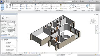 Jensens Revit Tutorial  Residential House 05  Windows [upl. by Tristas884]