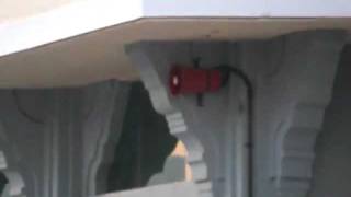 Response Alarms Installation of 1km range siren with Visonic Complete [upl. by Kooima253]