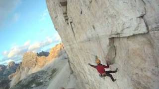 Tre Cime di Lavaredo Dolomites Climbing [upl. by Tonry]