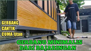 PAGARGERBANG MINIMALIS DARI BAJARINGAN [upl. by Mathur]